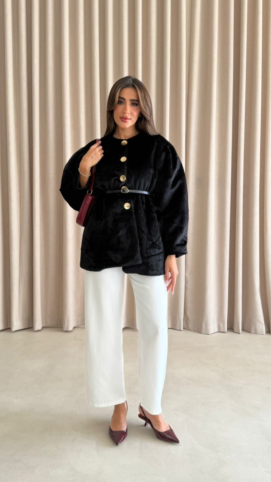 GOLD BUTTON JACKET K-6162