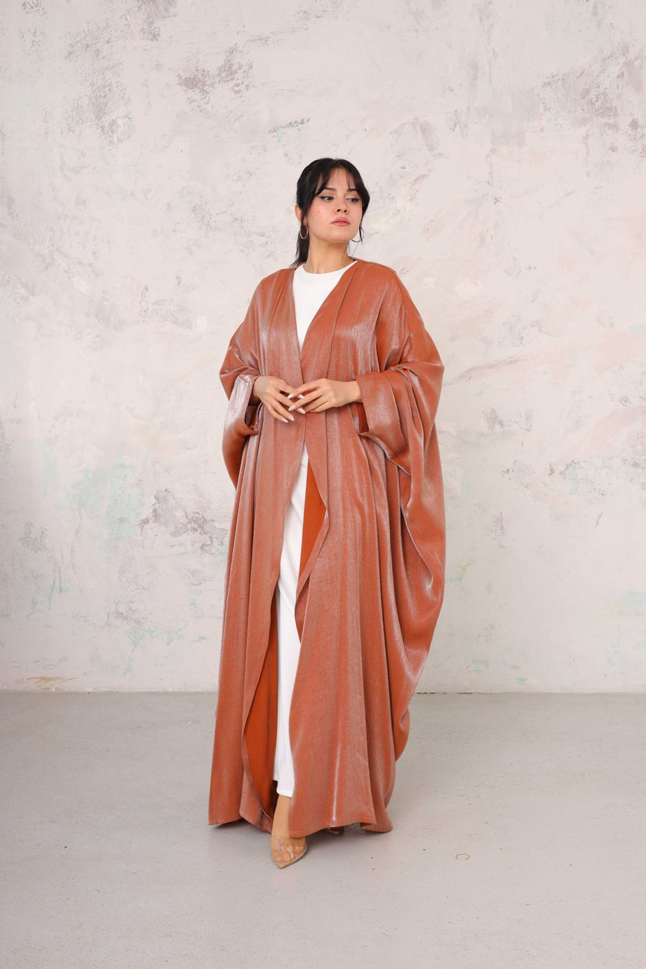 Glossy Abaya 2041