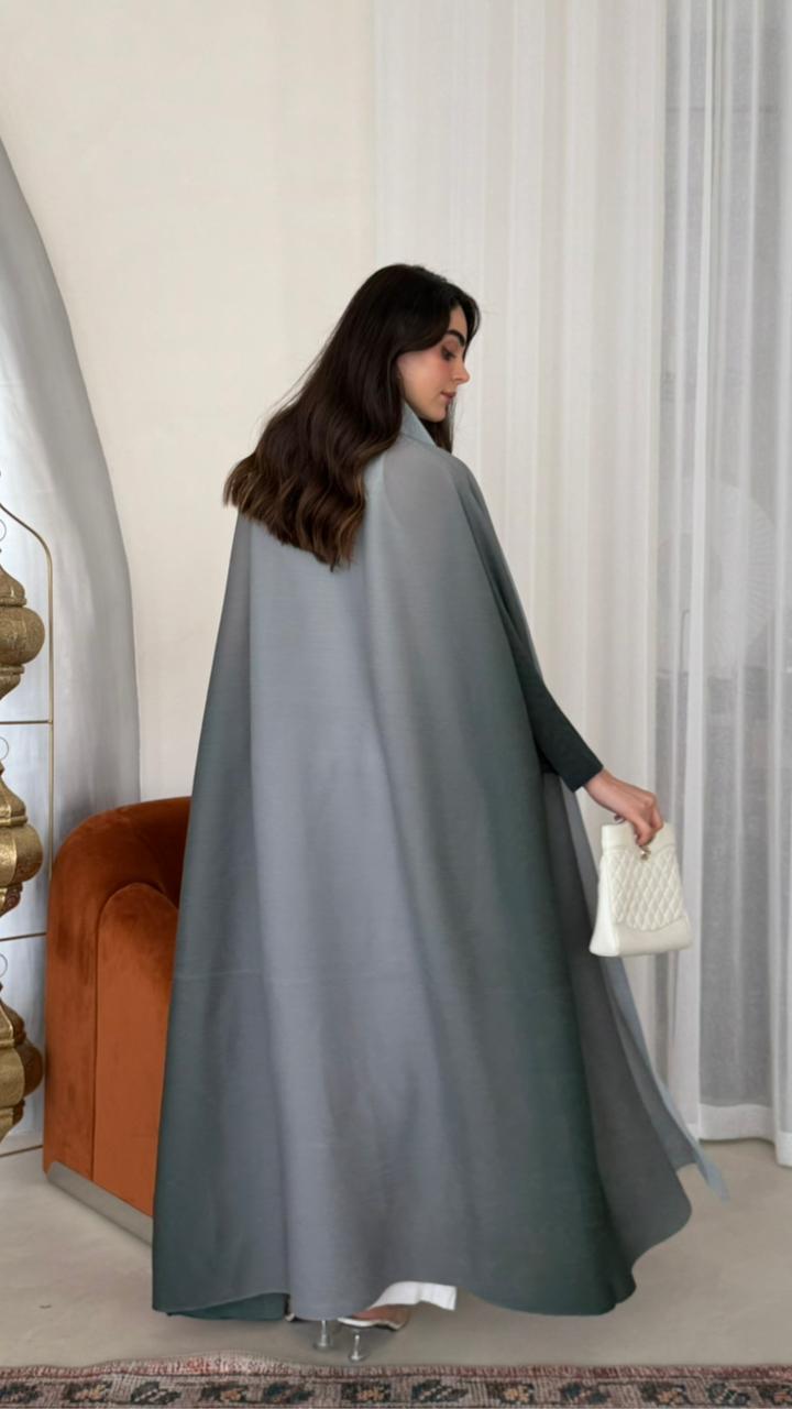 PLEATED ABAYA OMBRE - HANGER