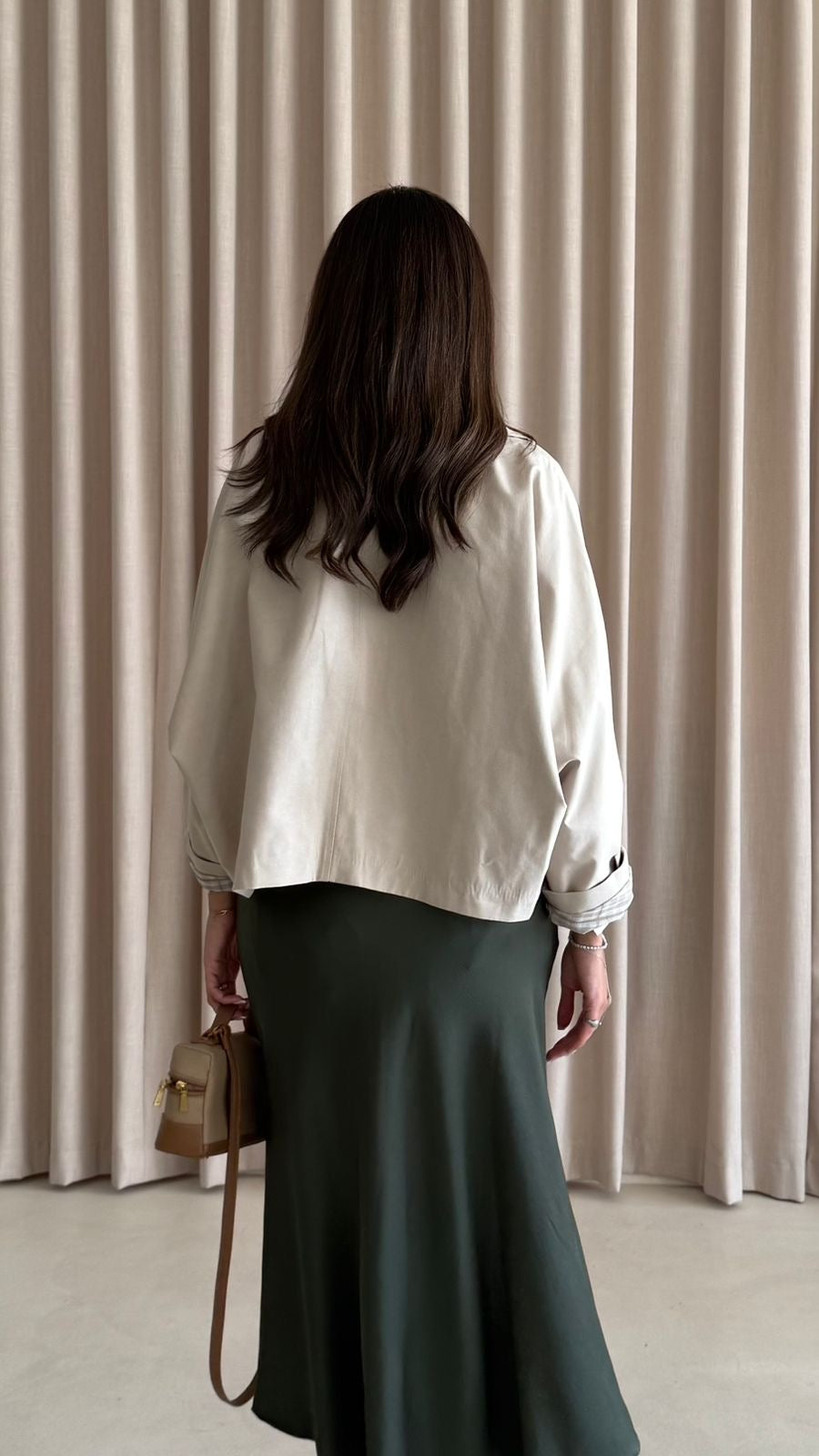 Crop Trench coat AP9628 - HANGER