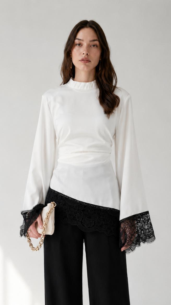 SATIN TOP MSN 145 - HANGER