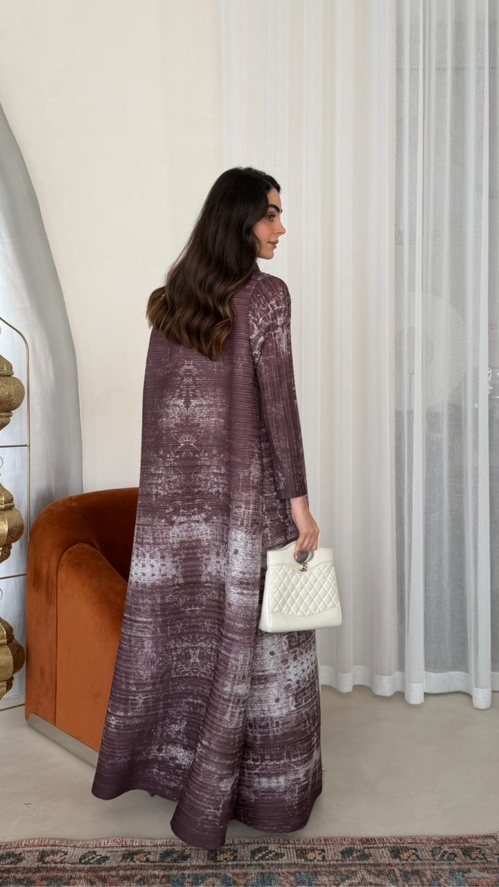 PLEATED ABAYA - HANGER