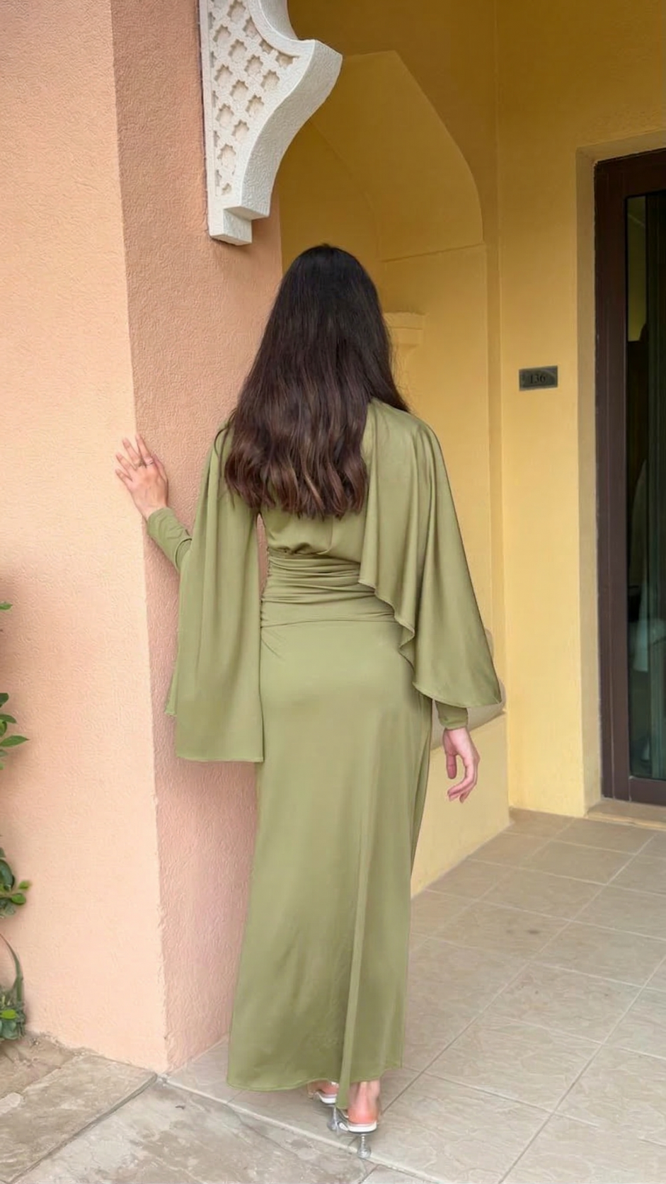 DRESS K-1894 - HANGER