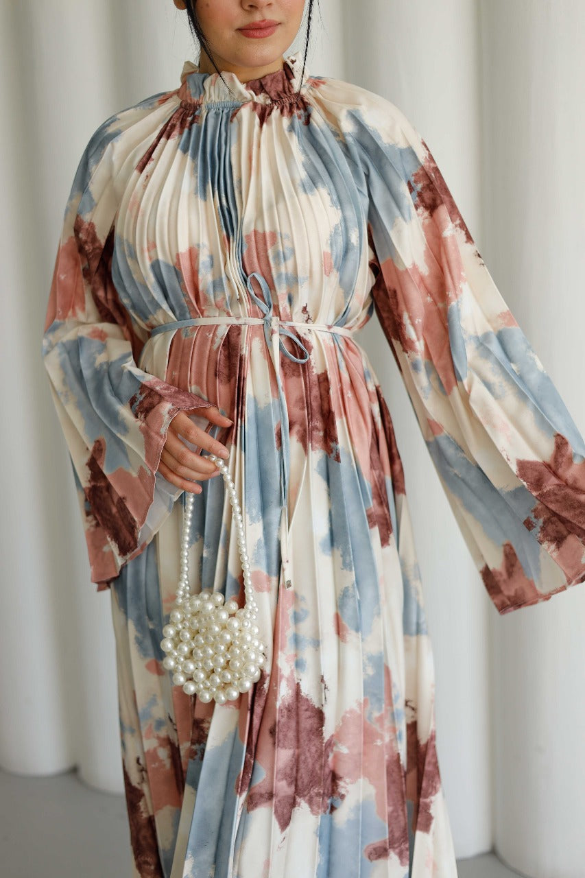 Belted dress AH- 6535-1