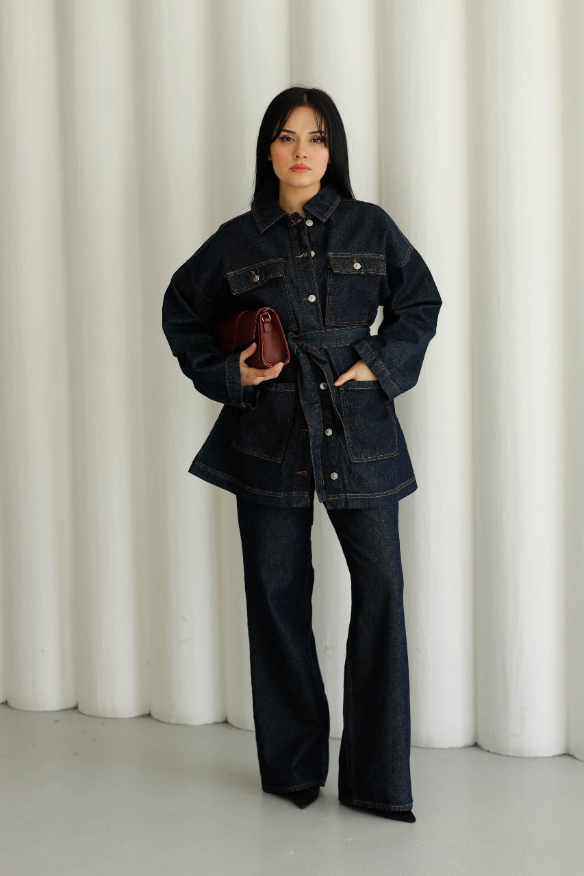 Belted Jacket 240274