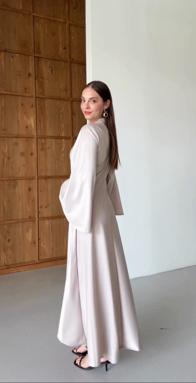 Satin Dress TN4080 - HANGER