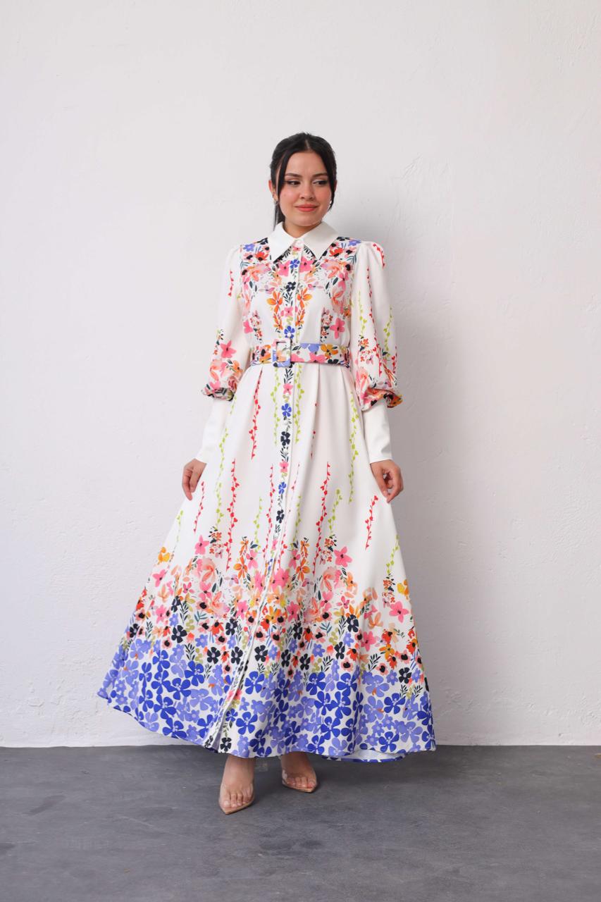 Belted Dress 4223 - HANGER