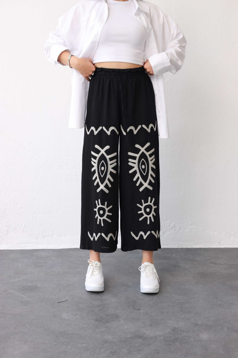 Patterned pant 40199 - HANGER