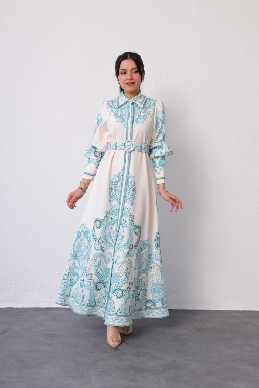 Belted Dress 4264 - HANGER