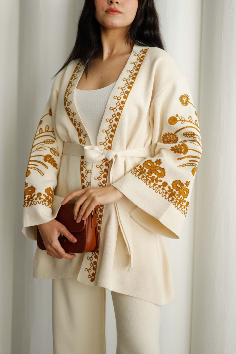 belted kimono set CH 7057