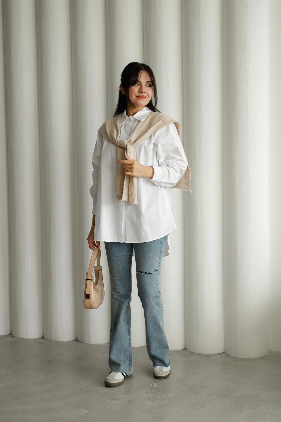 scarf shirt M37750 - HANGER