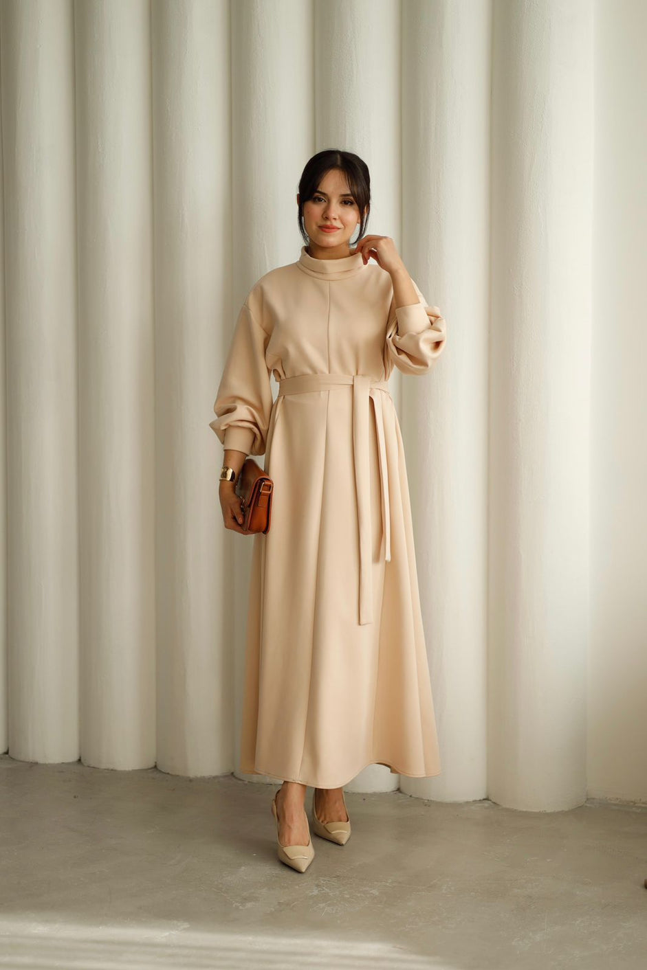 belted dress LN 2907