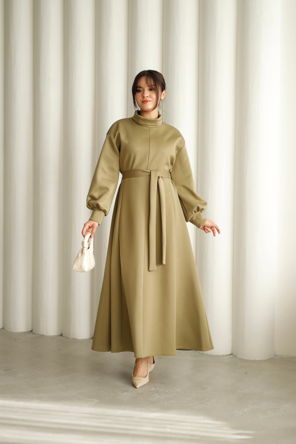belted dress LN 2907