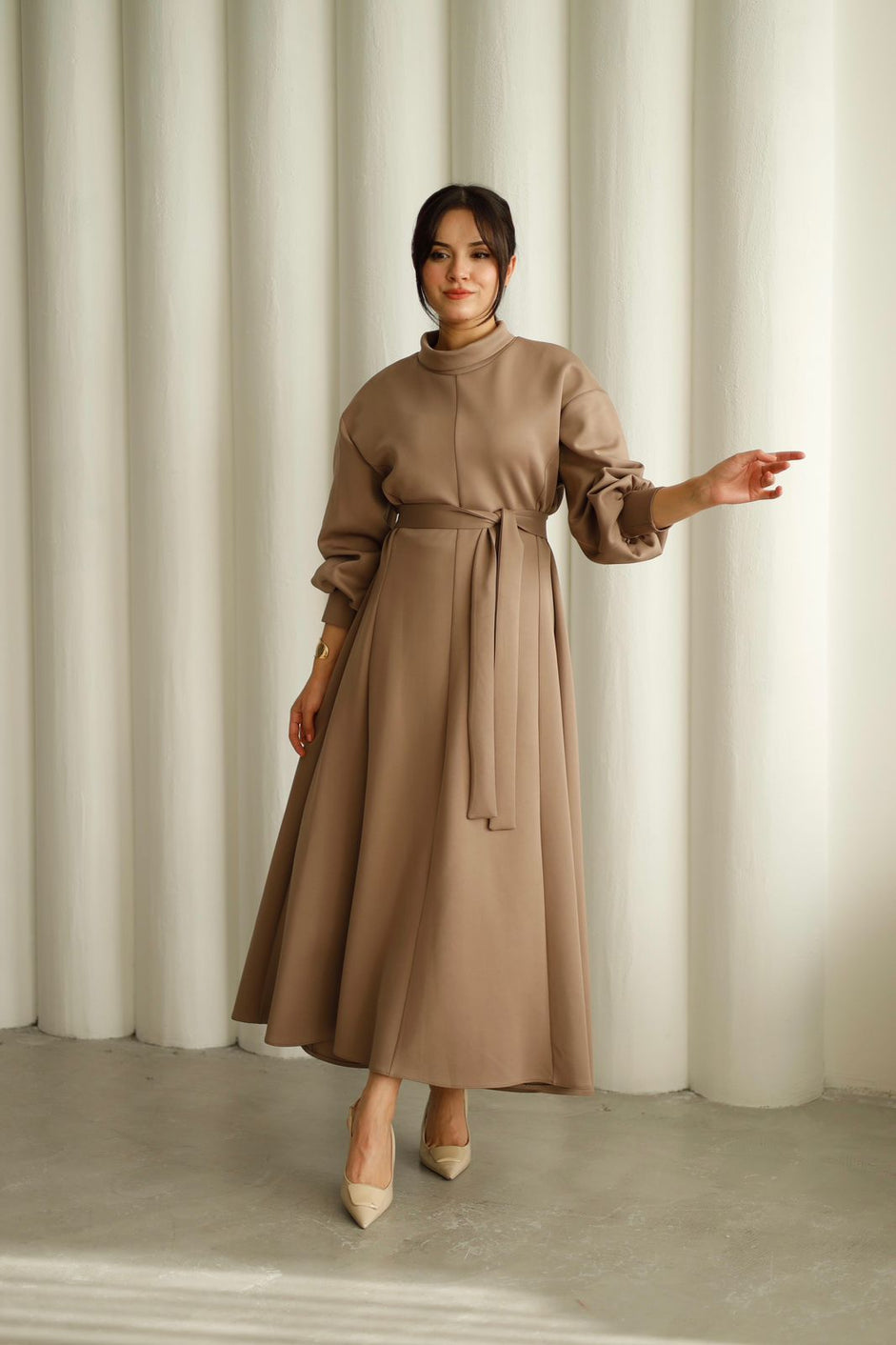 belted dress LN 2907