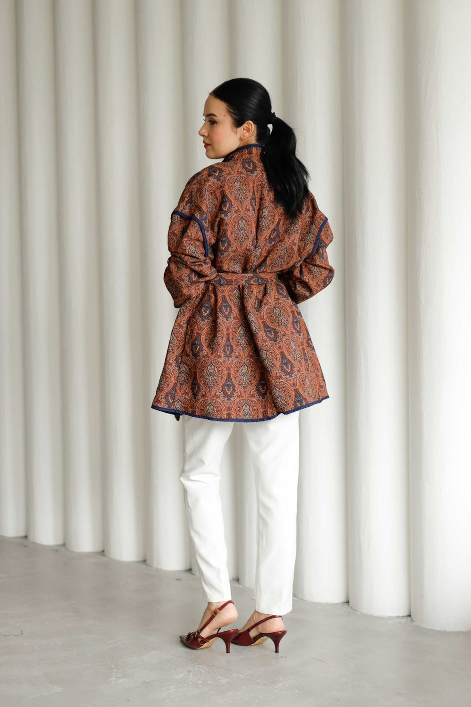 printed jacket AH- 7232