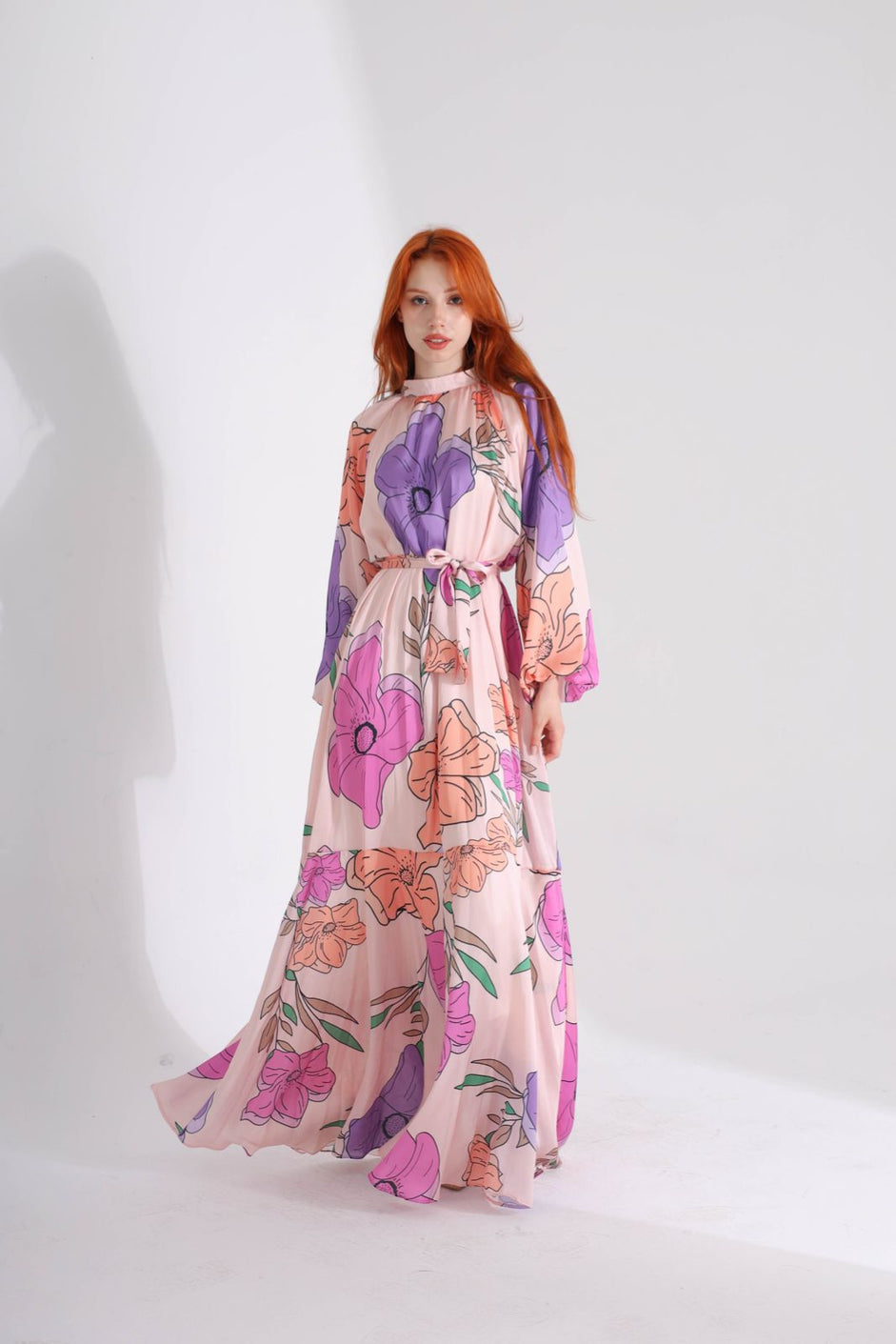 Satin Dress 6096 - HANGER