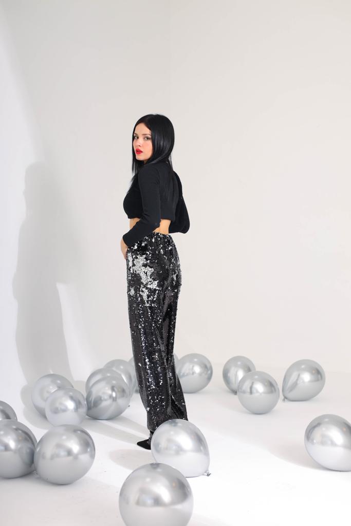 Glitter pants 40111 - HANGER