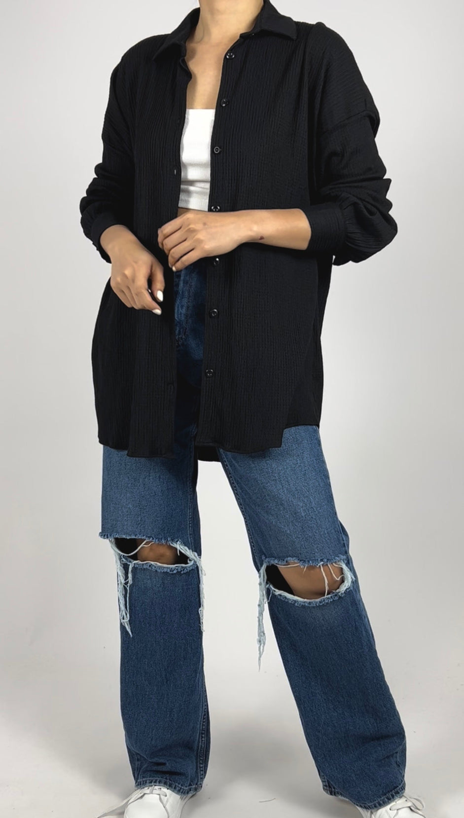 Wrinkles shirt D - HANGER