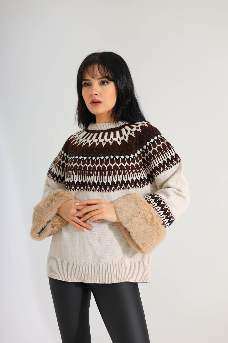Fur sweater 1004 - HANGER