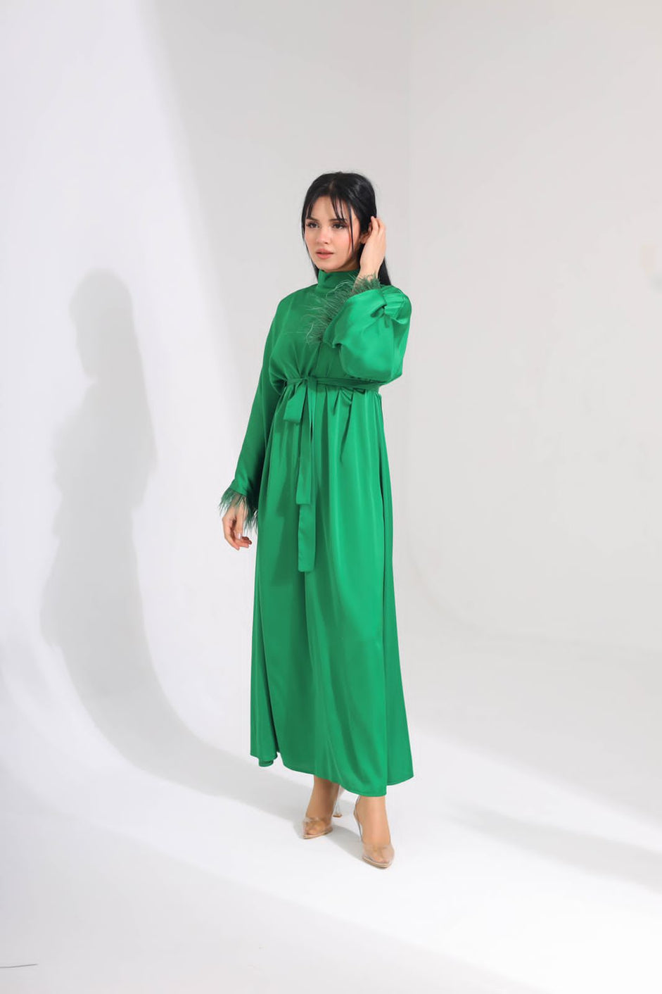 Fur Hand Dress - HANGER