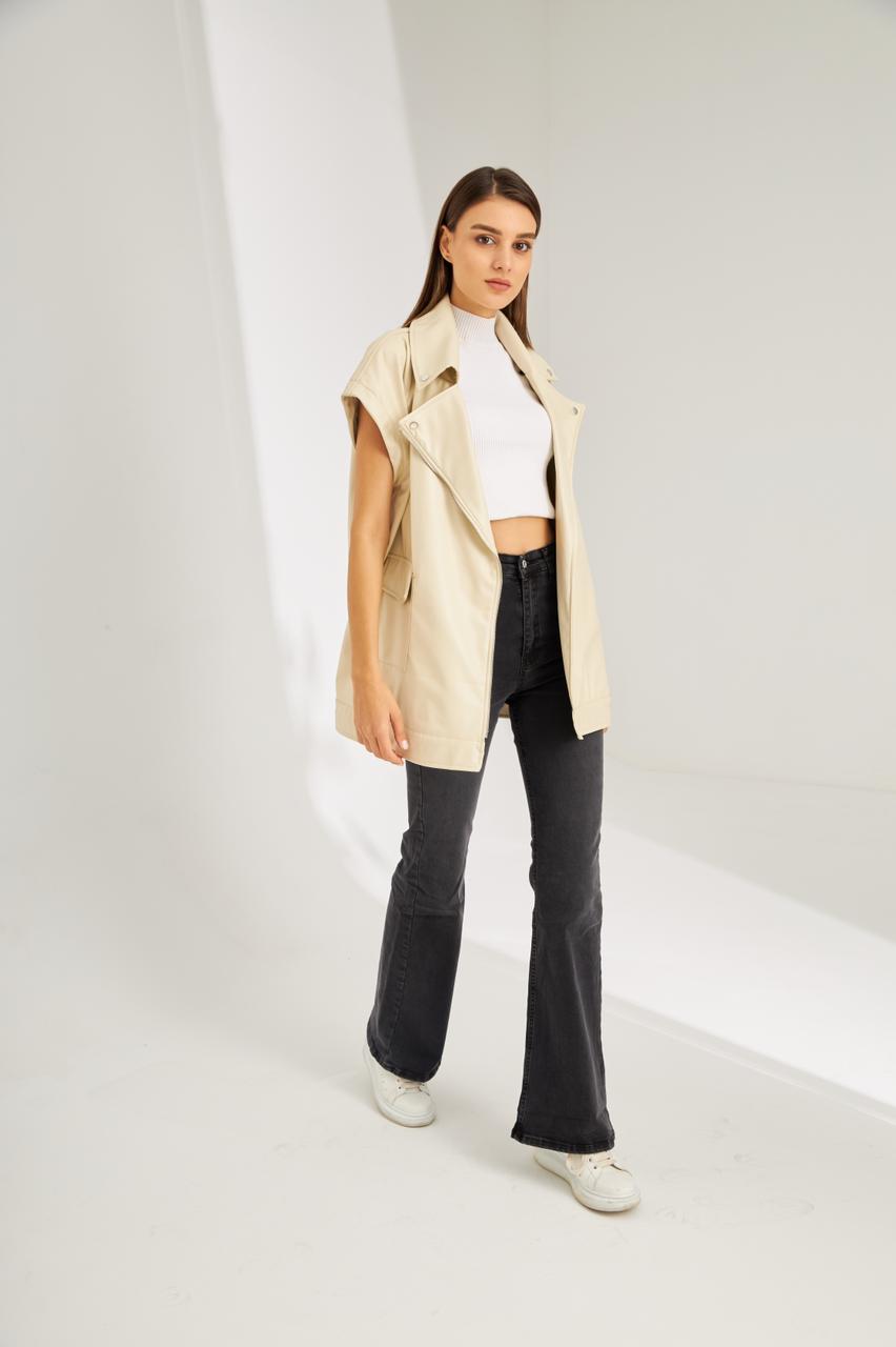 Leather vest - HANGER