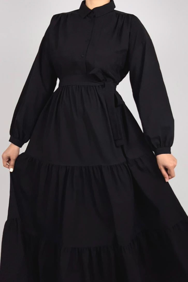 Two pocket layer dress D - HANGER