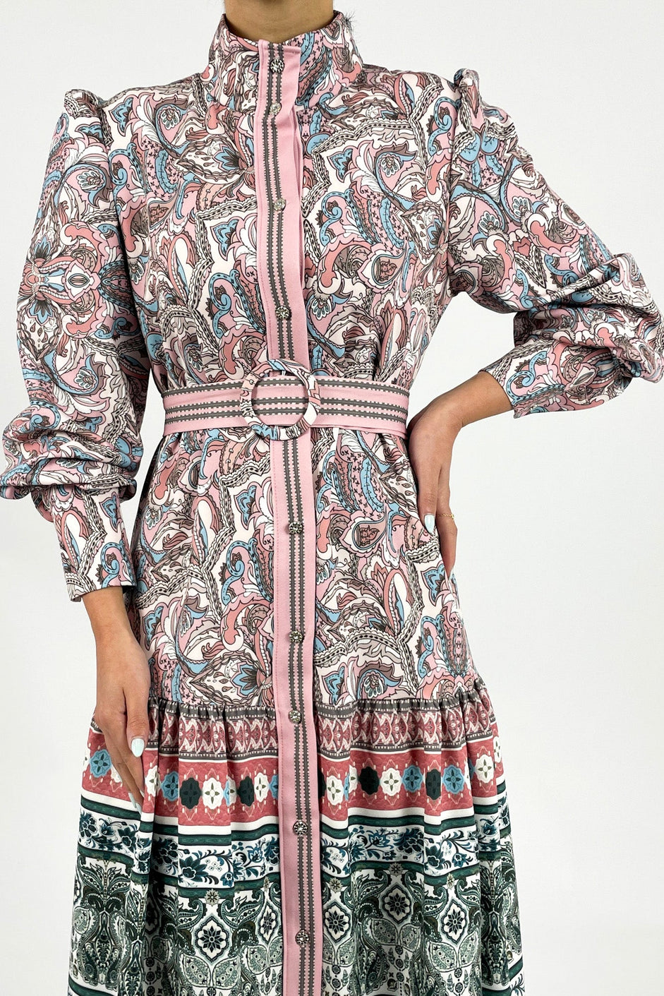 Belted Dress D18 (AD) - HANGER