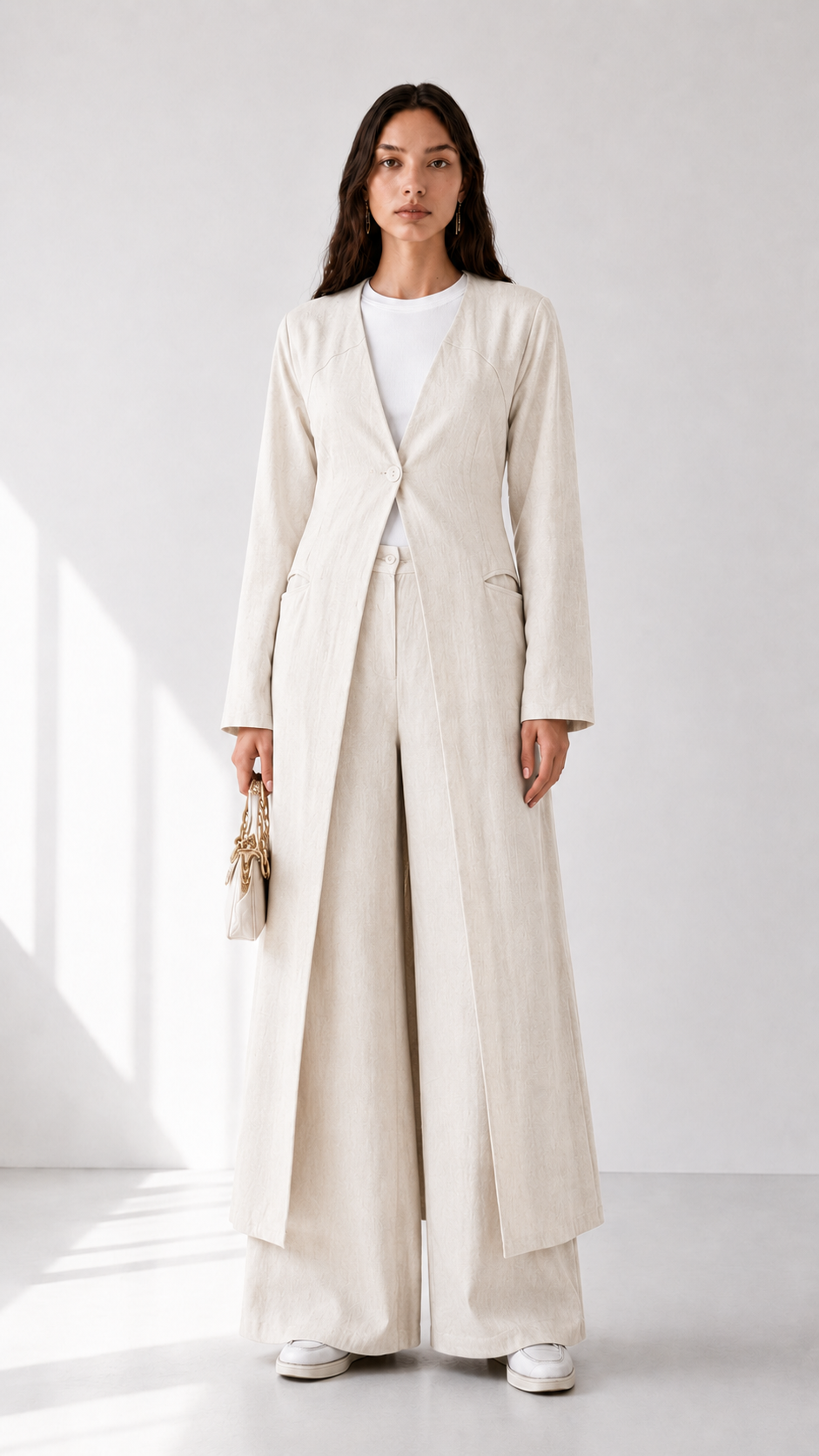 Linen Long Set 1004
