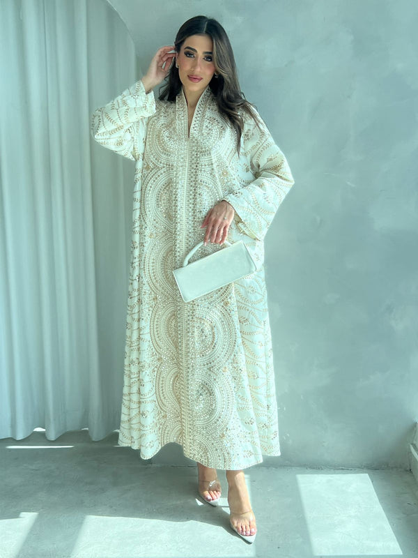 Kuwaiti abaya F 4113