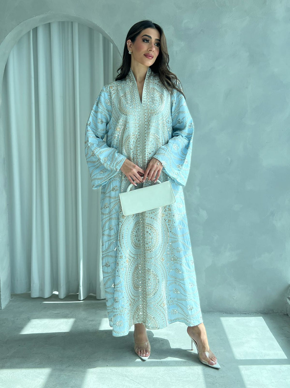 Kuwaiti abaya F 4113