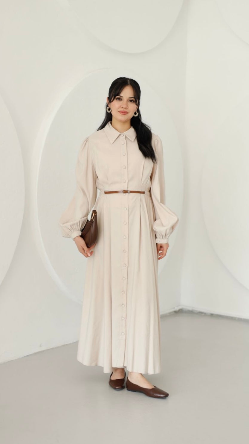 Belted dress LA837 - HANGER