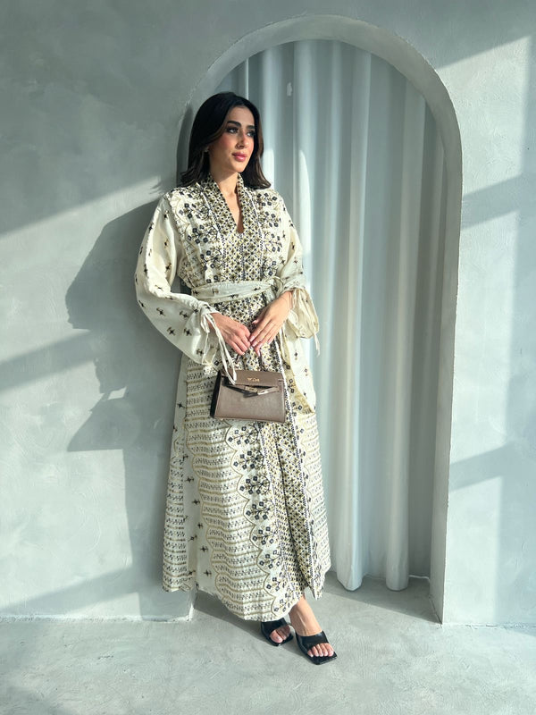 Kuwaiti abaya KO 6017