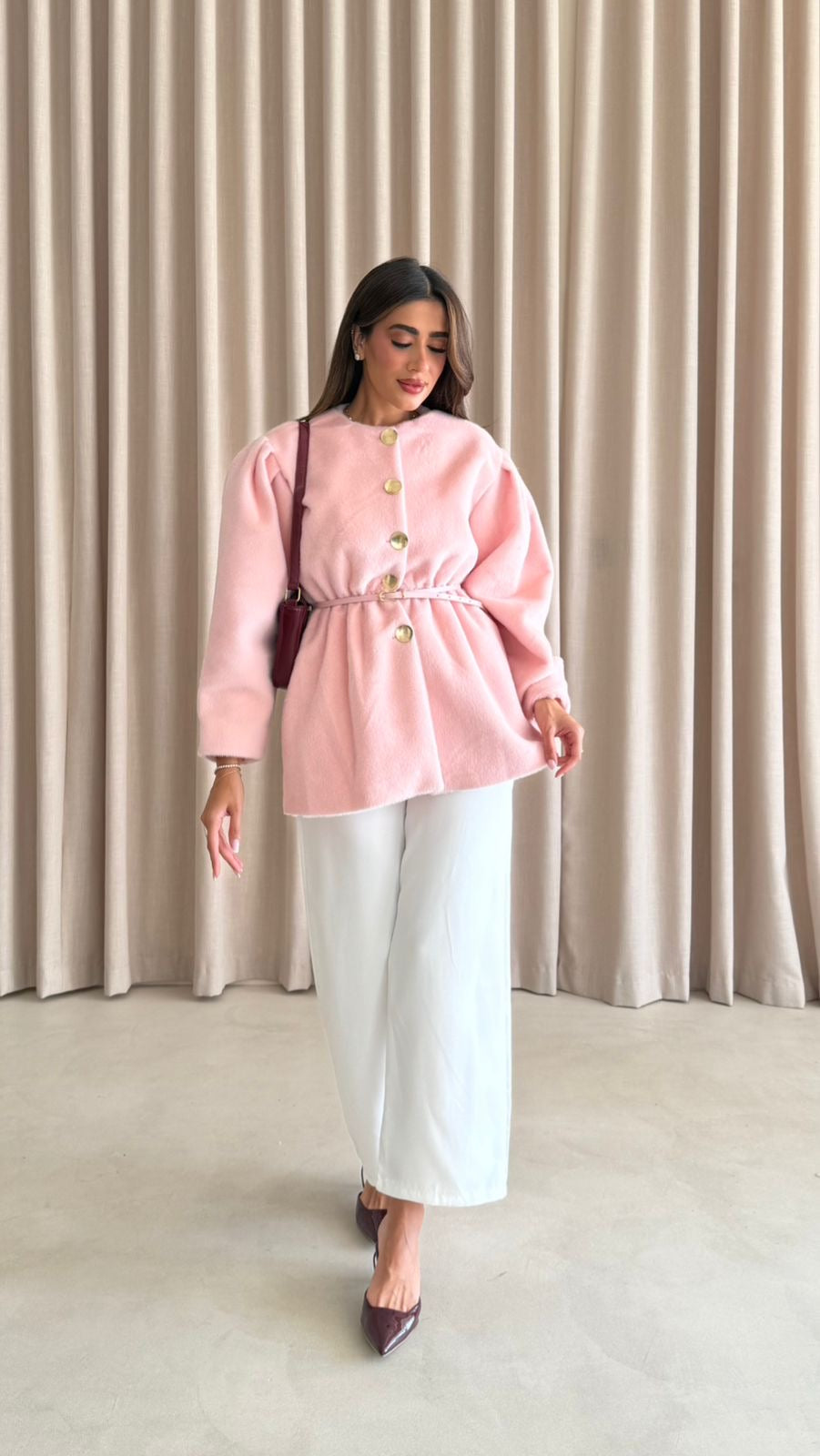 GOLD BUTTON JACKET K-6162
