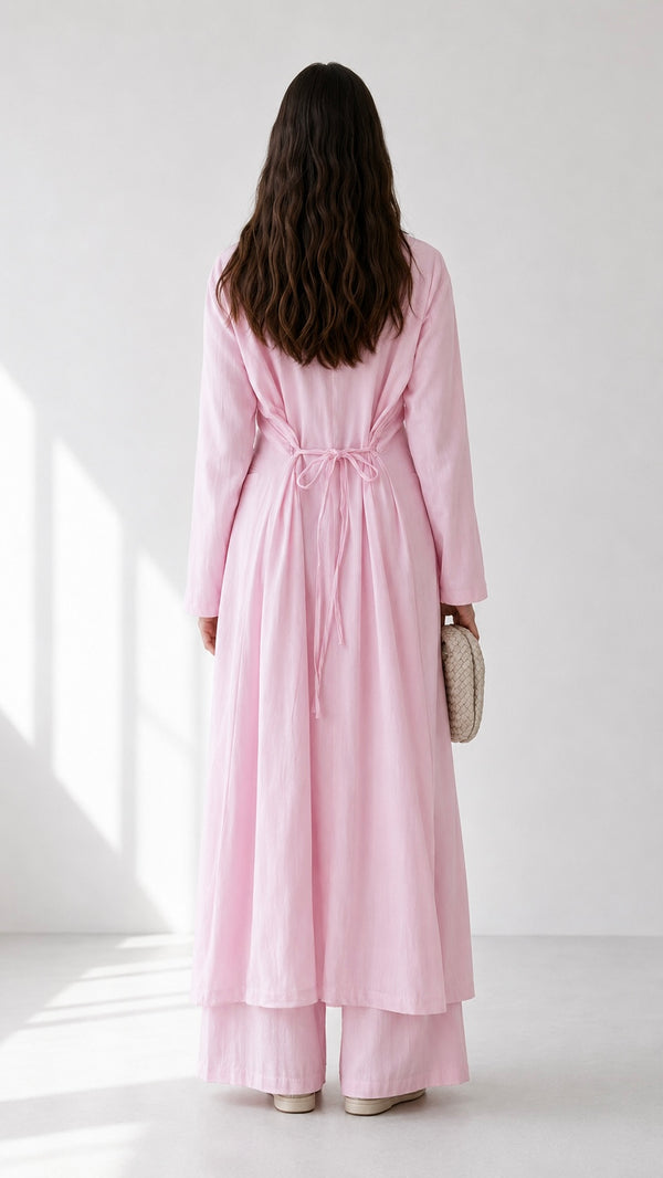 Linen Long Set 1004 - HANGER