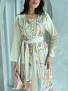 Kuwaiti belted dress F 4170 - HANGER