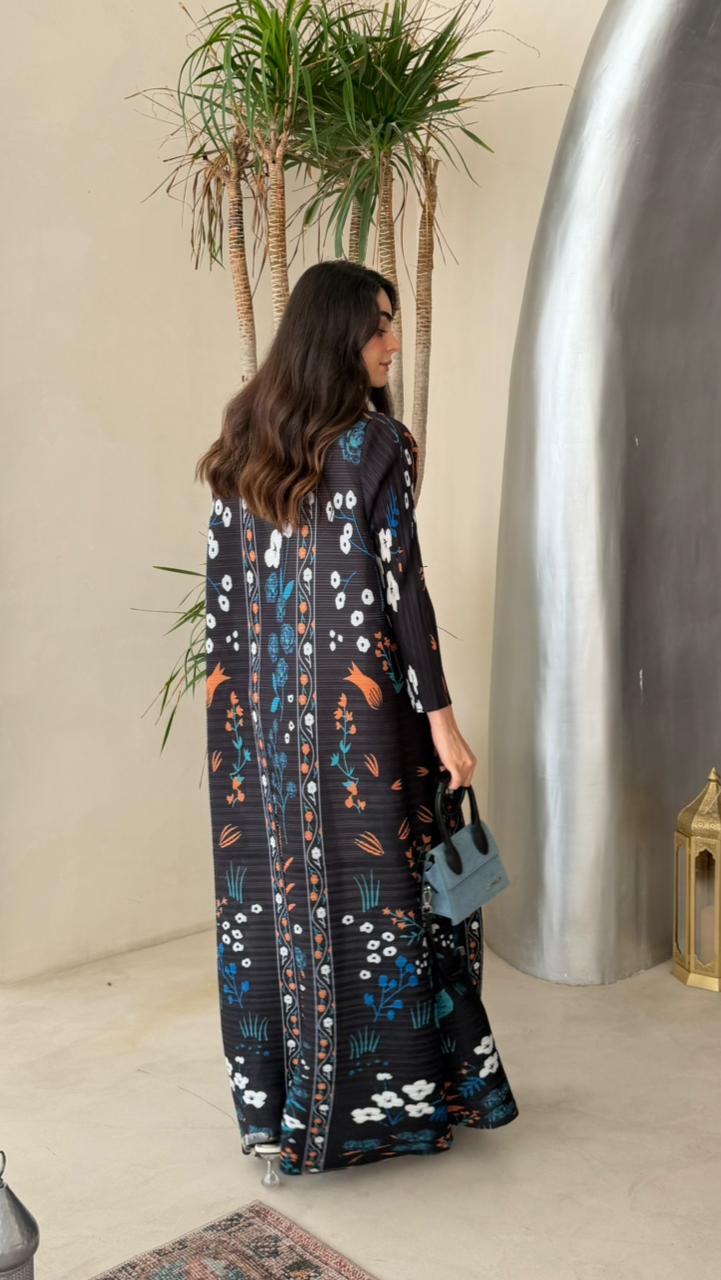 PLEATED ABAYA - HANGER