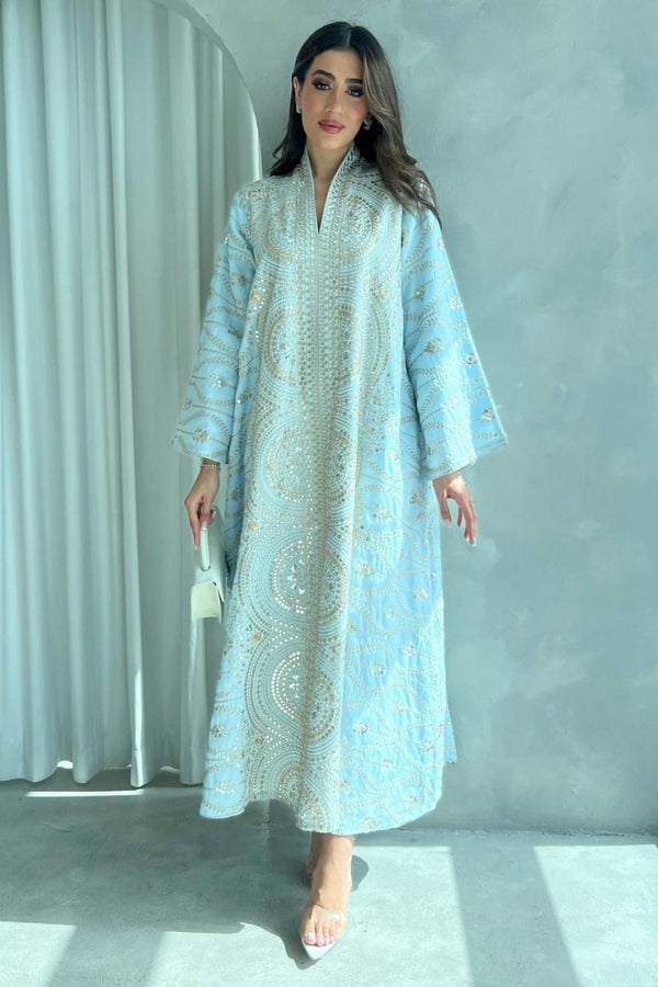 Kuwaiti abaya F 4113
