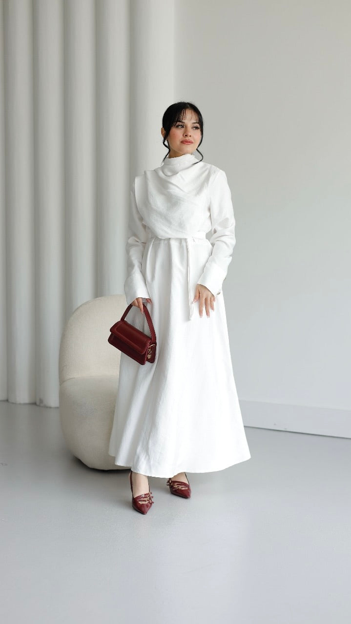 Belted Dress SOV 101115