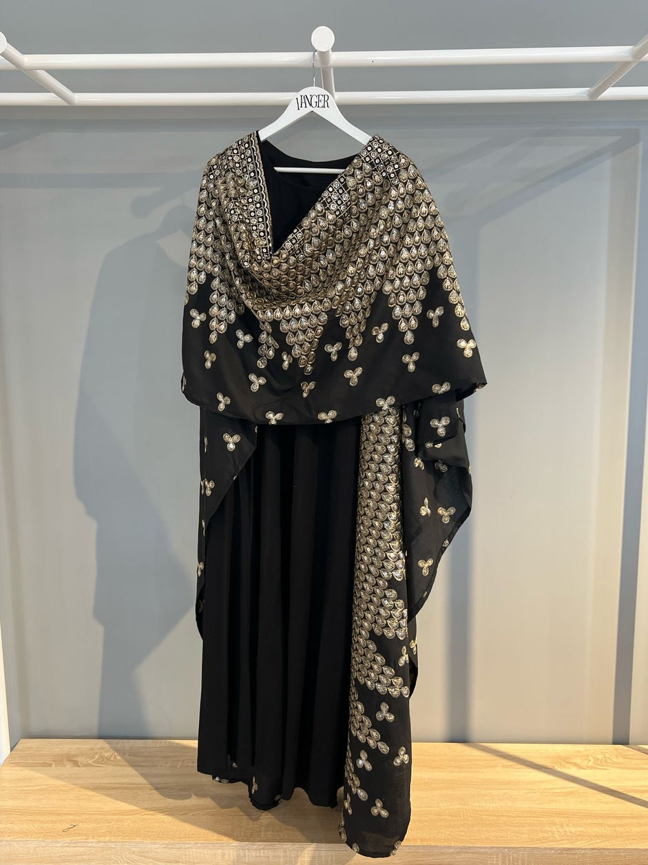 Kuwaiti abaya dress F 4107