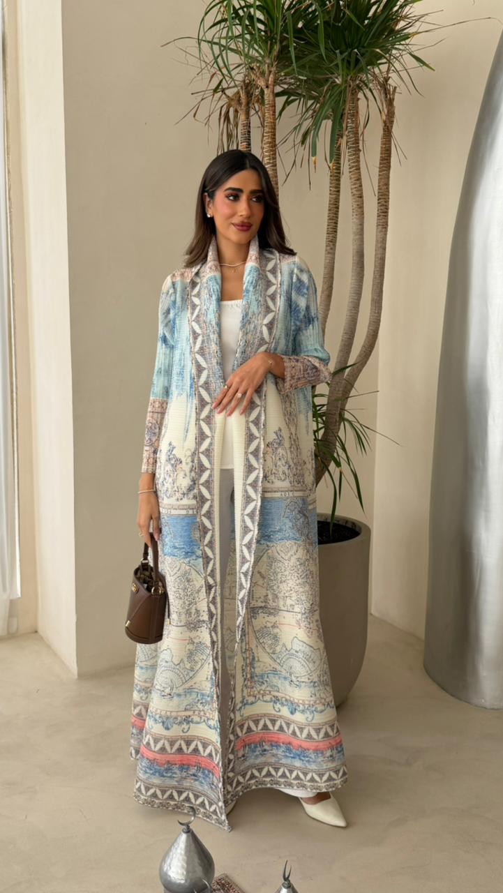 PLEATED ABAYA - HANGER