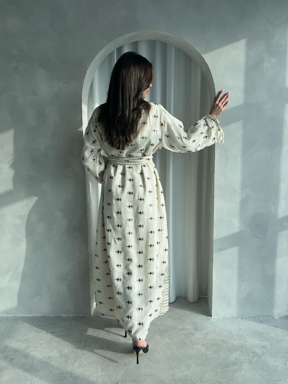 Kuwaiti abaya KO 6017