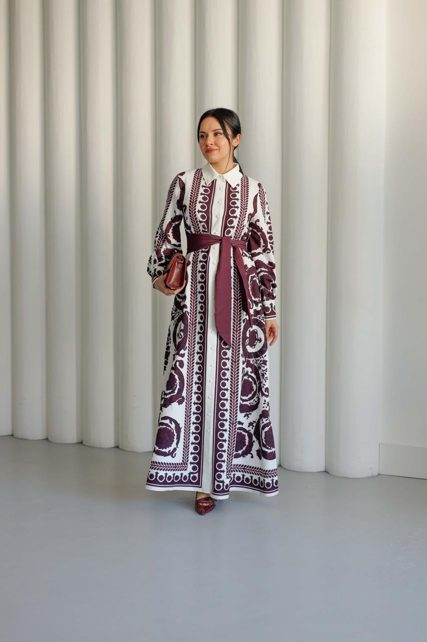 Belted dress JN 2504