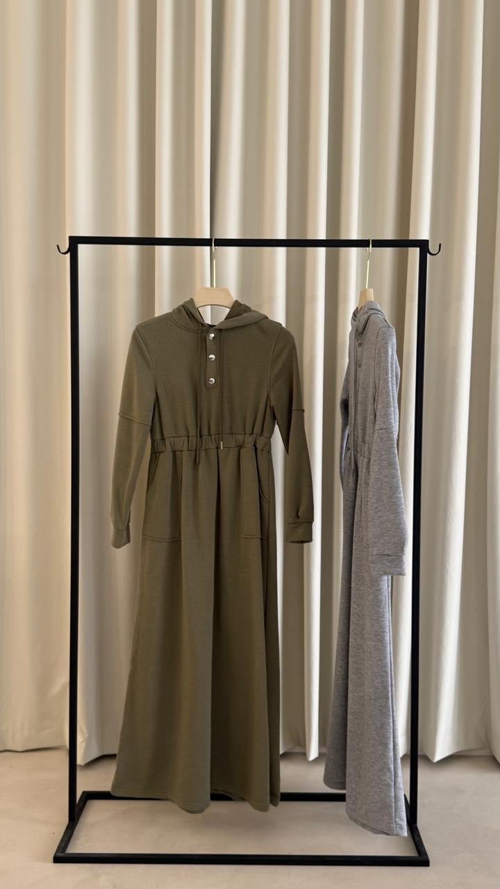 HOODIE DRESS N4287 - HANGER