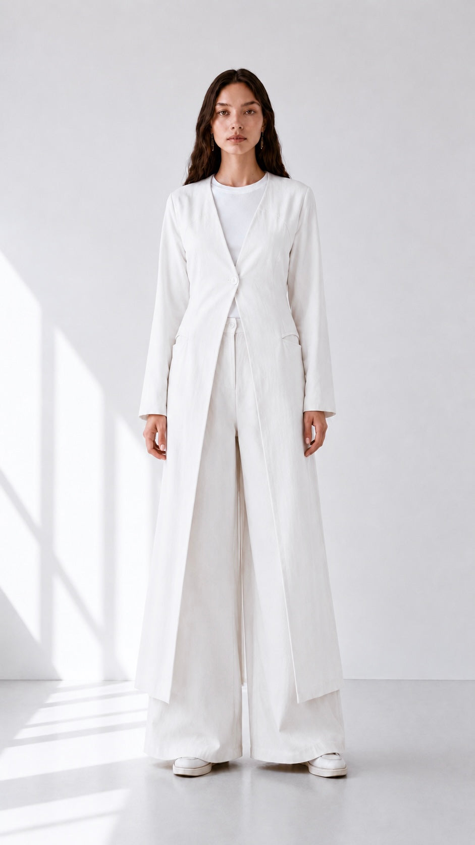 Linen Long Set 1004 - HANGER