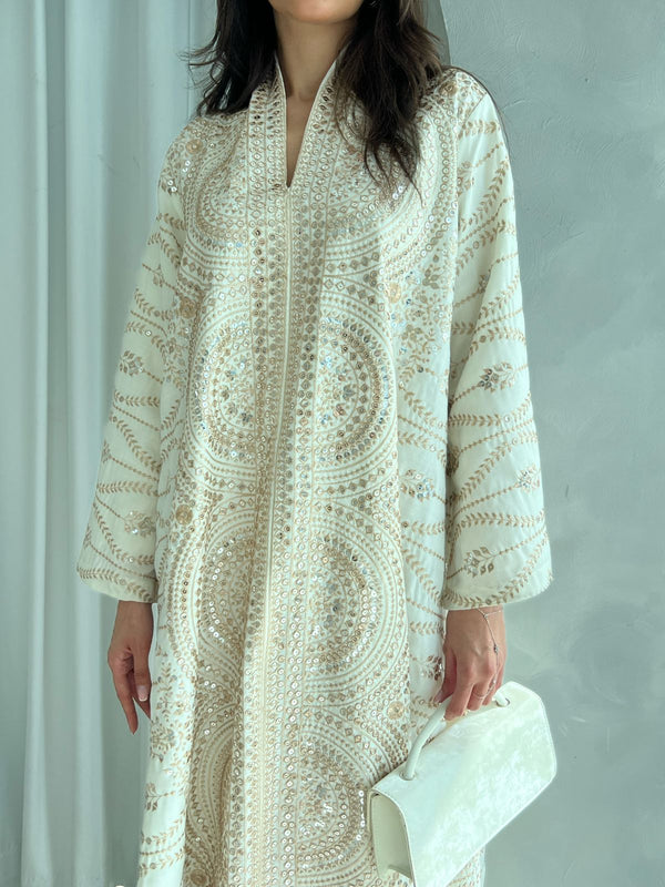 Kuwaiti abaya F 4113