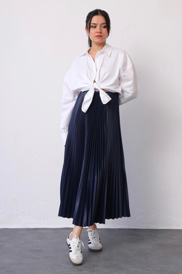 Pleated Skirt H1389 - HANGER