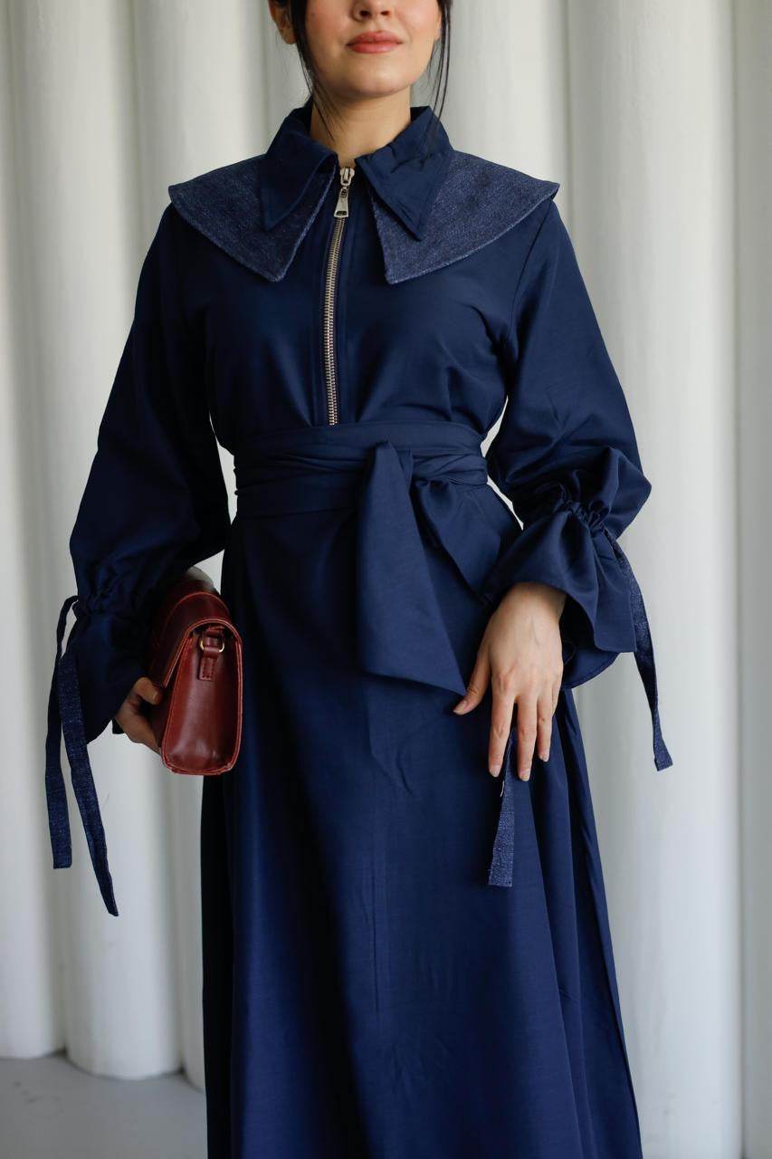 Belted dress Y 1819 - HANGER