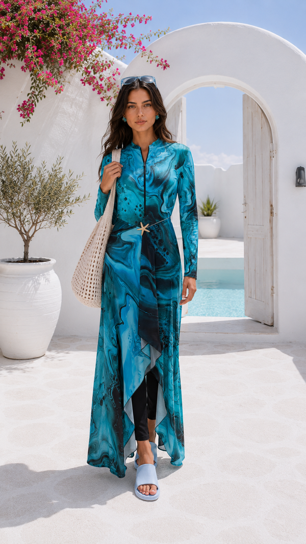 Aqua Burkini Set - HANGER
