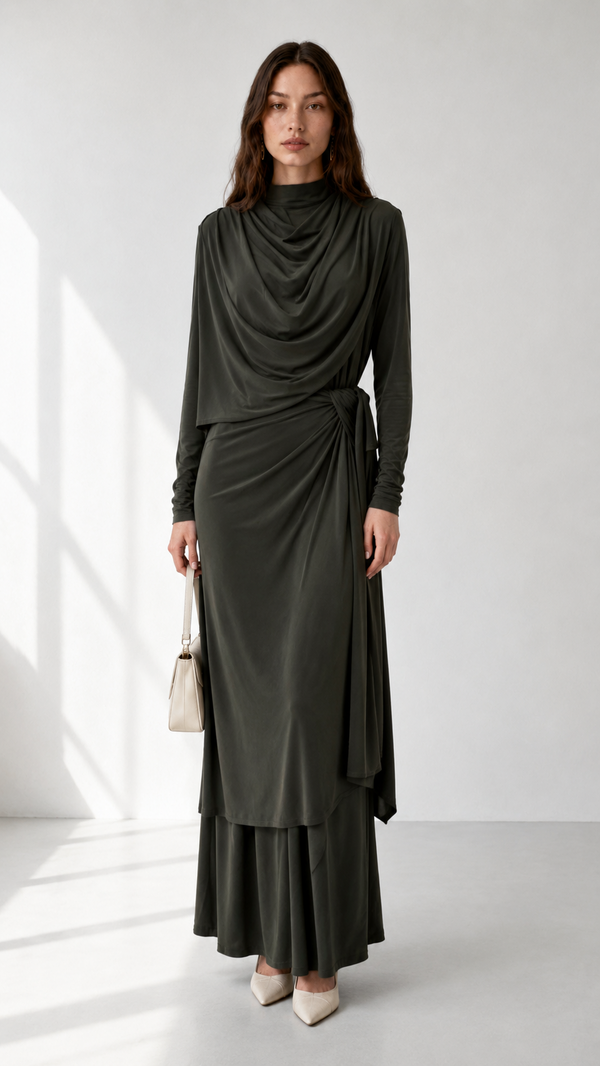 DRESS QH 3077 - HANGER