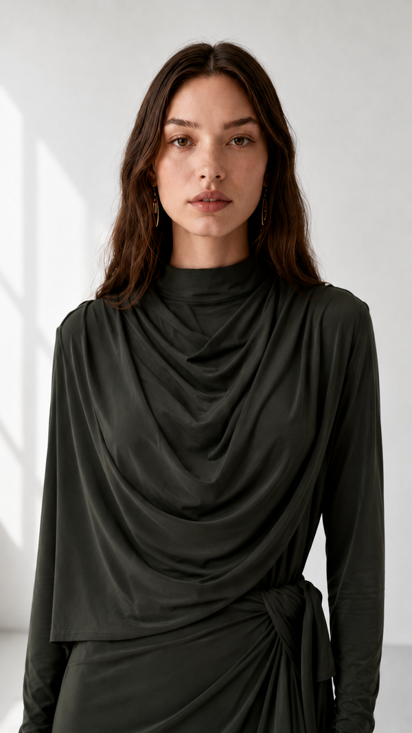 DRESS QH 3077 - HANGER